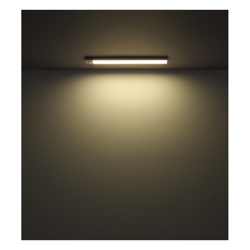 Globo - Luz LED recargable regulable para debajo de armarios de cocina 1,4 W/5 V 1100 mAh 24 cm